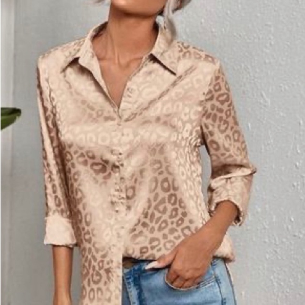 Peach shirt